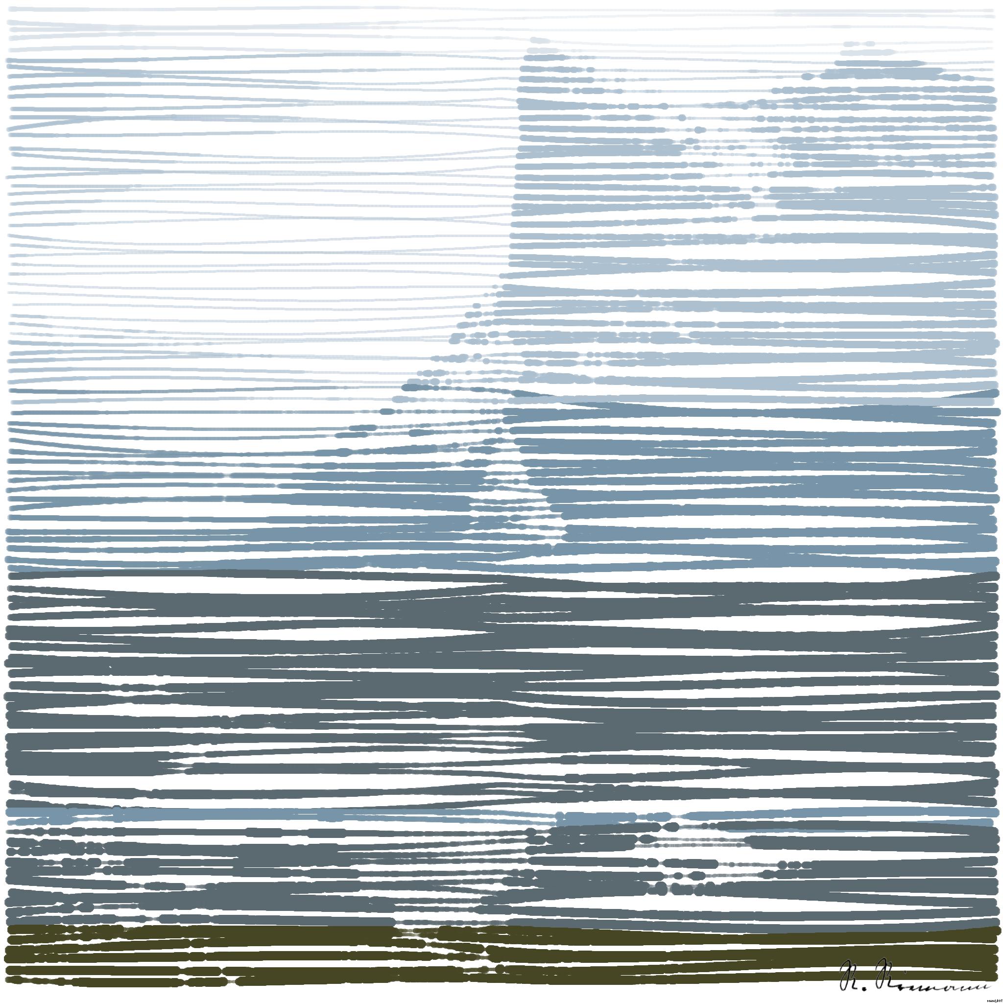 Drawn by bot EwhYbsYvT9BnoWk35WRtgW; art-linewidth; couple at the peak facing mountain AI Art