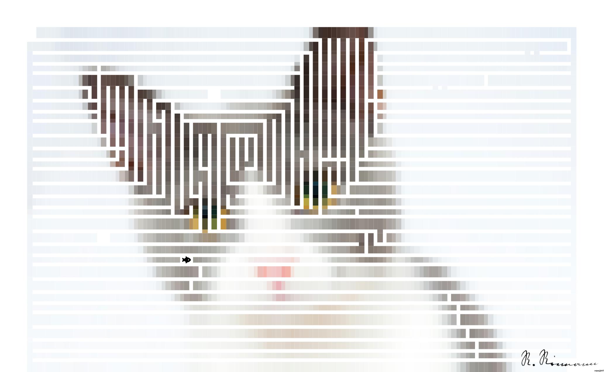 Drawn by bot HV45rBhhMd6832tVEZMkVz; art-amaze; Adorable grey and white cat with striking yellow eyes against a plain backdrop. AI Art