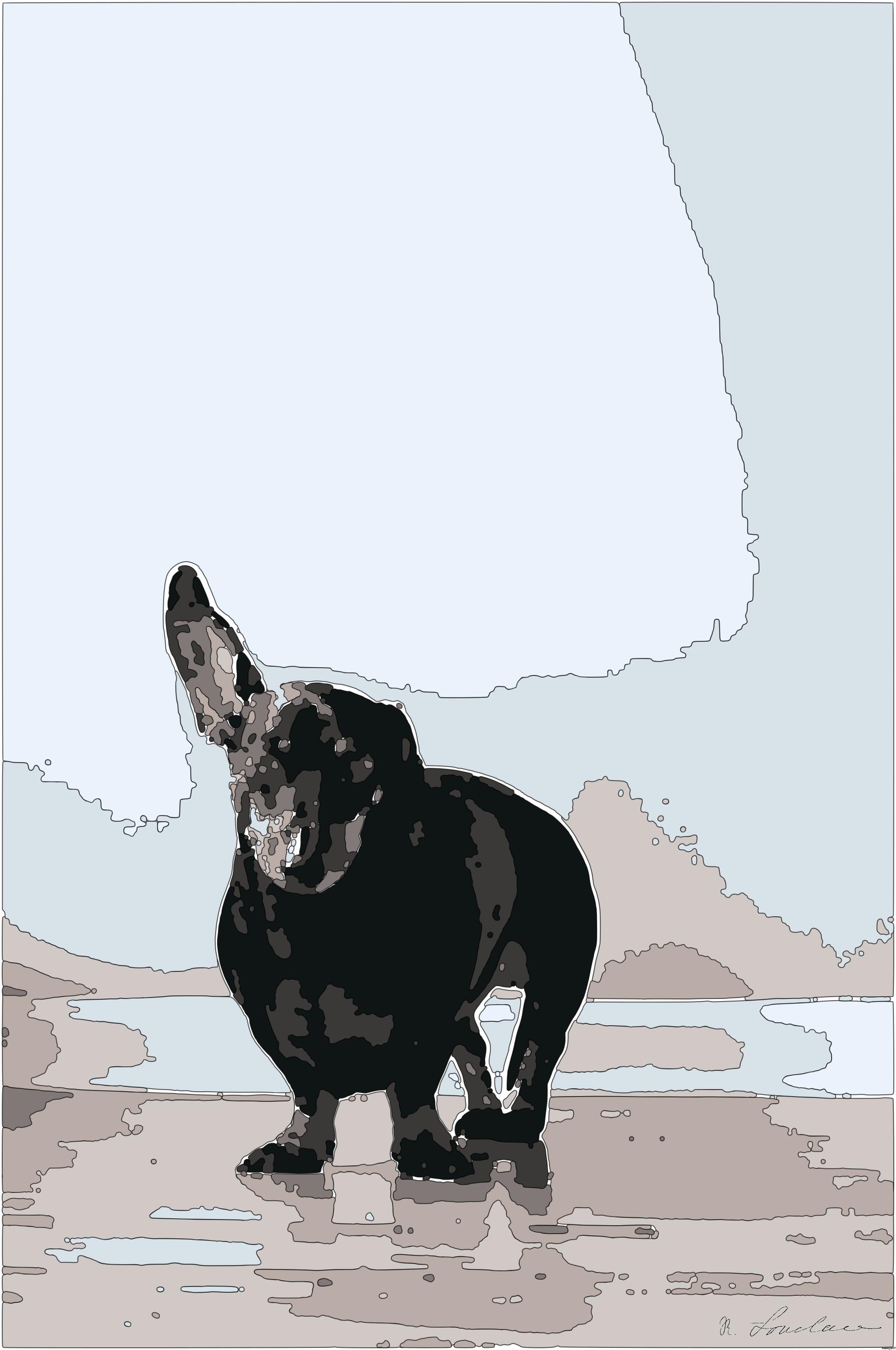 from CC0 photo AI Art