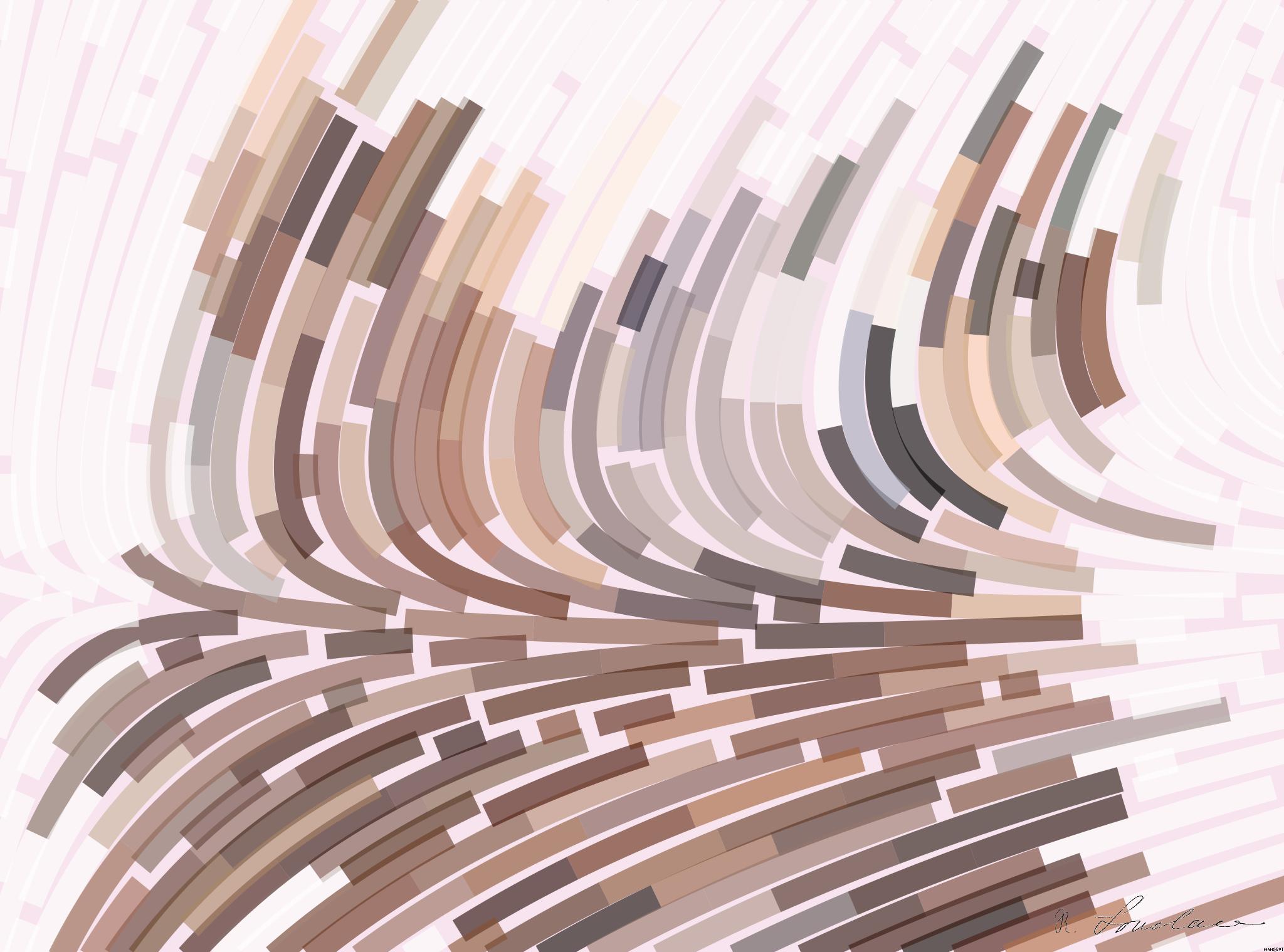 Drawn by bot dmRMcjTmCtytKHE2DTuoda; art-flowy; Detailed close-up of a brown bear's face, showcasing its expressive eyes and fur texture. AI Art