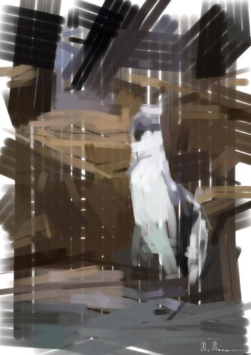 Drawn by bot NN2ZjhQuKV9crQbBrmDjf4; art-primitive-paintbrush-ii; None AI art