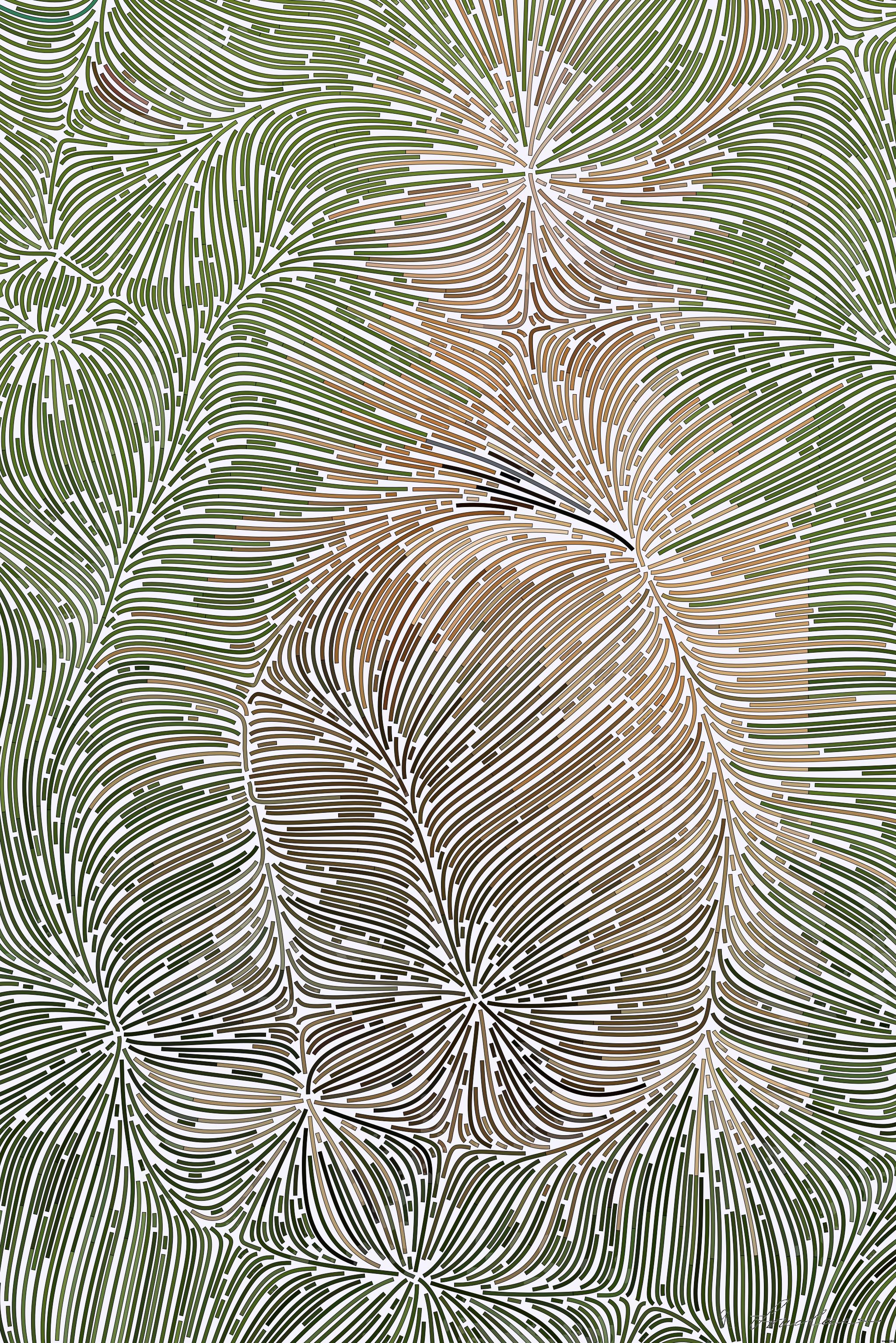 Drawn by bot WnMrgkEbFZzLsnaKTS7LcK; art-flowy; Close-up of a cute rabbit sitting on grass outdoors, showcasing its furry features. AI Art