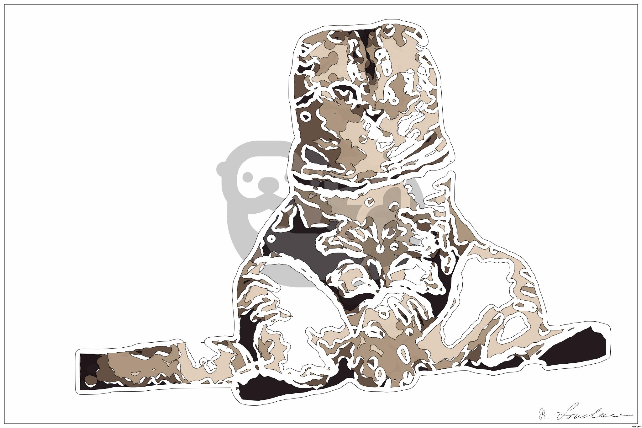 Drawn by bot h3iyhdAcX5NaoVa4rwS4LM; art-bloby; None AI Art
