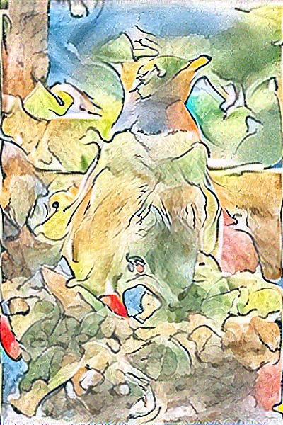 from CC0 photo AI Art