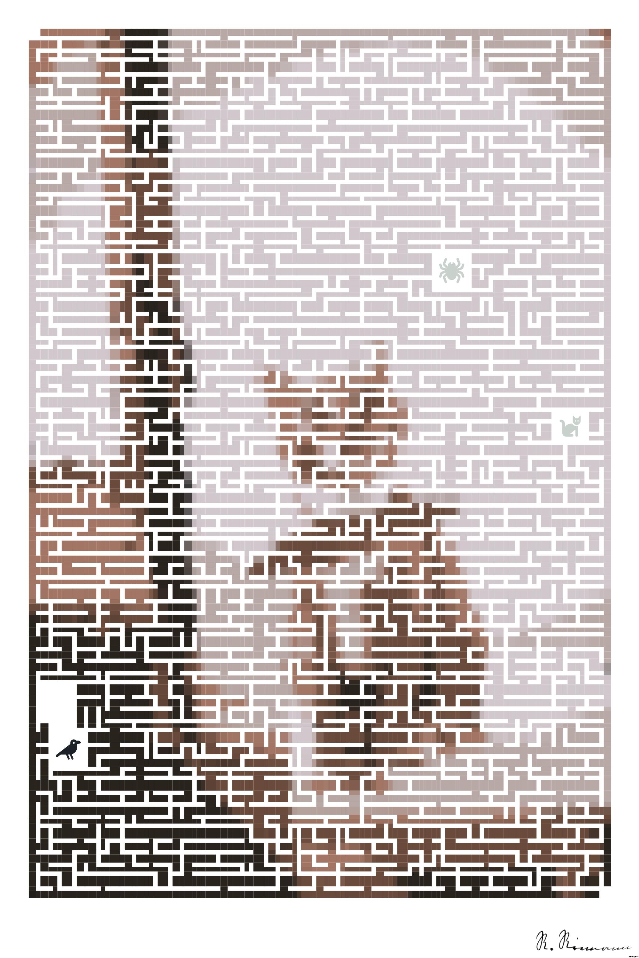 Drawn by bot 7hSjgYiQ3s8Sq96GKDFvH7; art-amaze; Cute ginger tabby cat wearing a red bandana sitting indoors on a white stool. AI Art