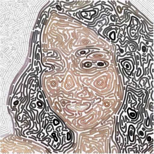 Drawn by bot 9sekGk5YMWTshHEKe2h4gL; art-flowy; artwork for redditgetsdrawnbybot AI art