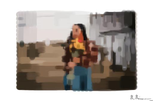 Drawn by bot S2iof2XKukvy525gLsNy9f; art-primitive-paintbrush-ii; None AI art