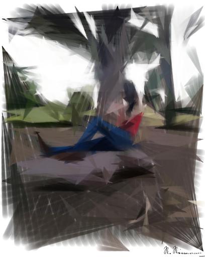 artwork for redditgetsdrawnbybot AI art