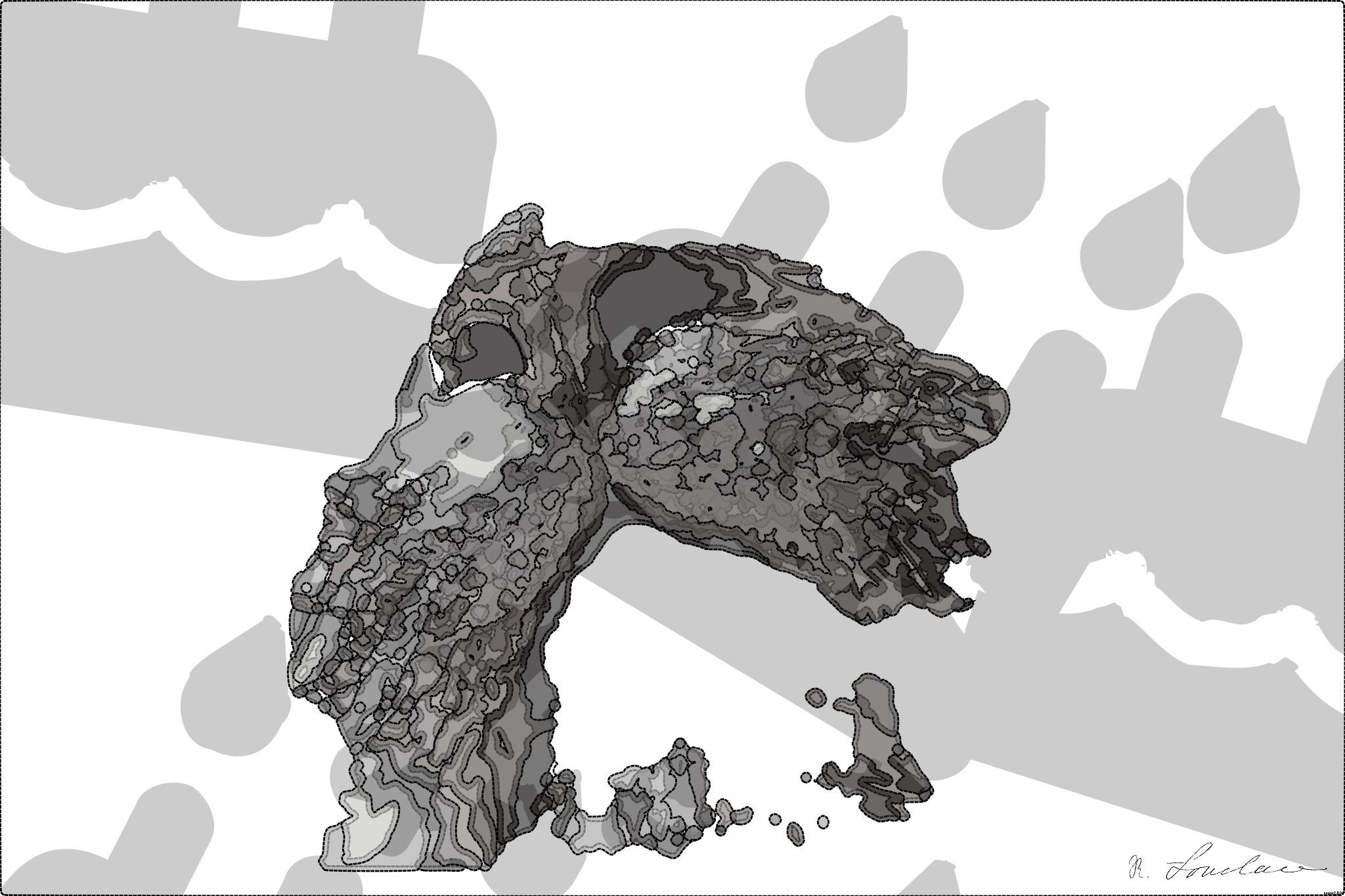 Drawn by bot 9CgenLbTWRuTETWQYMSDvu; art-bloby; silver tabby cat closeup photo AI Art