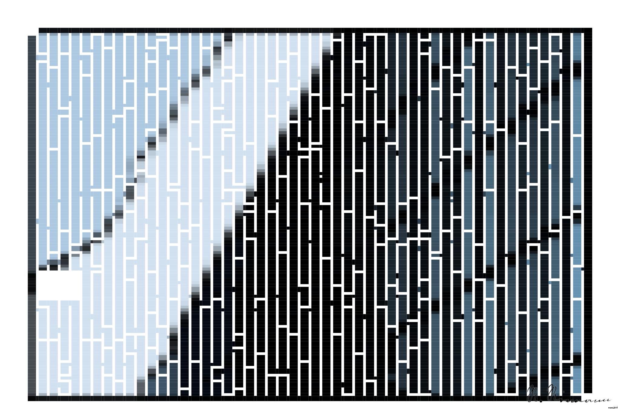 Drawn by bot 6bn6Cv6Ny2XhFHcjaVWvH8; art-amaze; a tall building with a sky in the background AI Art
