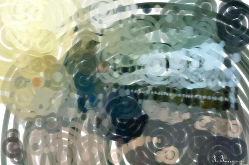 Drawn by bot 69igatkfXp4MmjJ8vJ9woN; art-primitive-paintbrush-ii; A woman walks with a suitcase outside an airport terminal, ready for travel. AI art