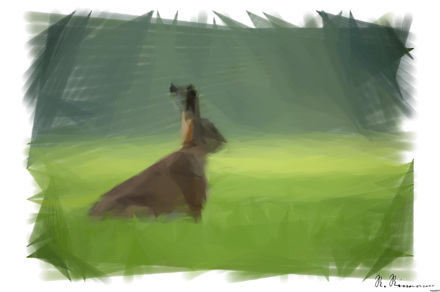 from CC0 photo AI Art