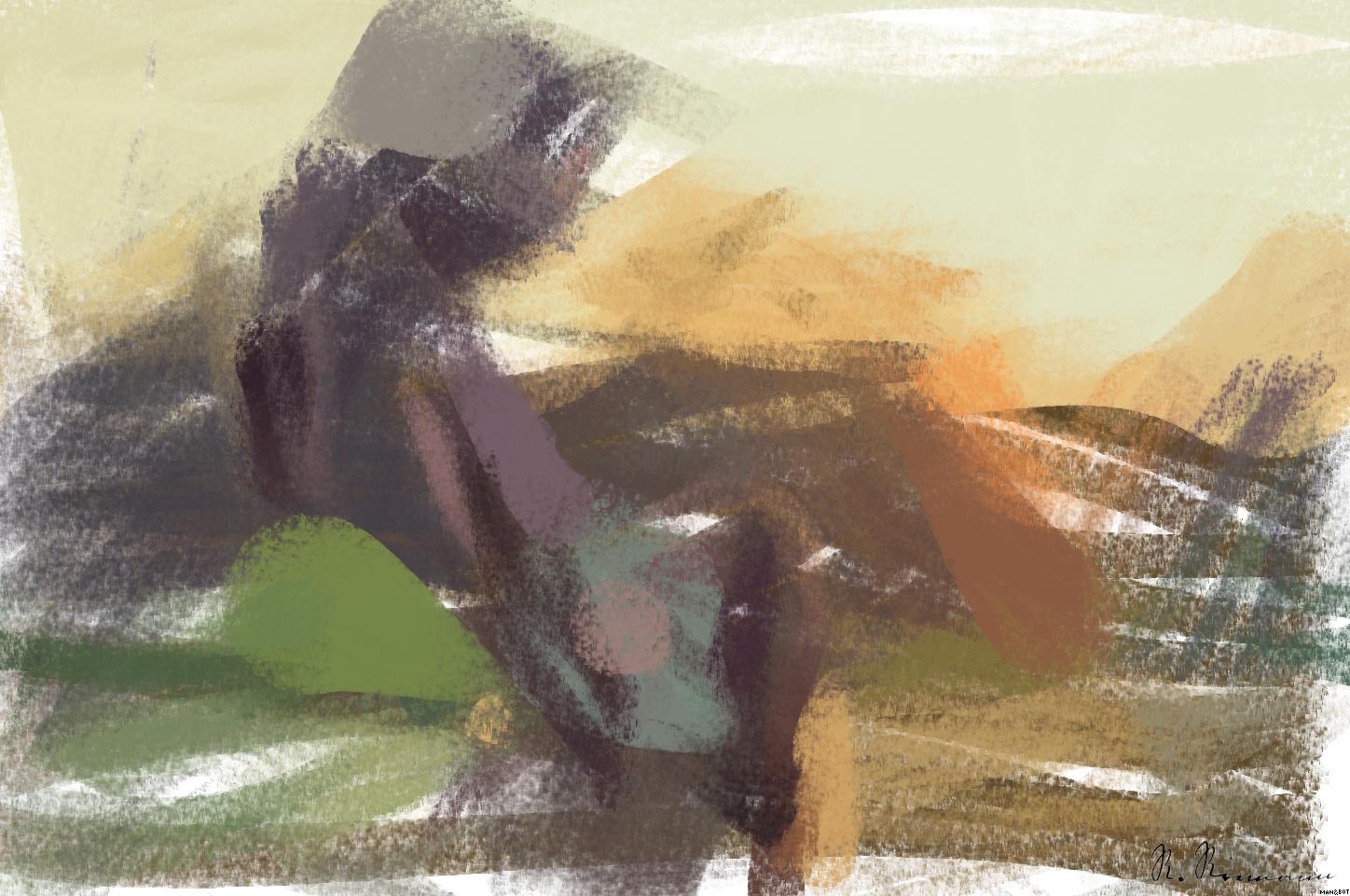 Drawn by bot d7hB6A7k9j6SymWxN8LuTK; art-primitive-paintbrush-ii; None AI Art