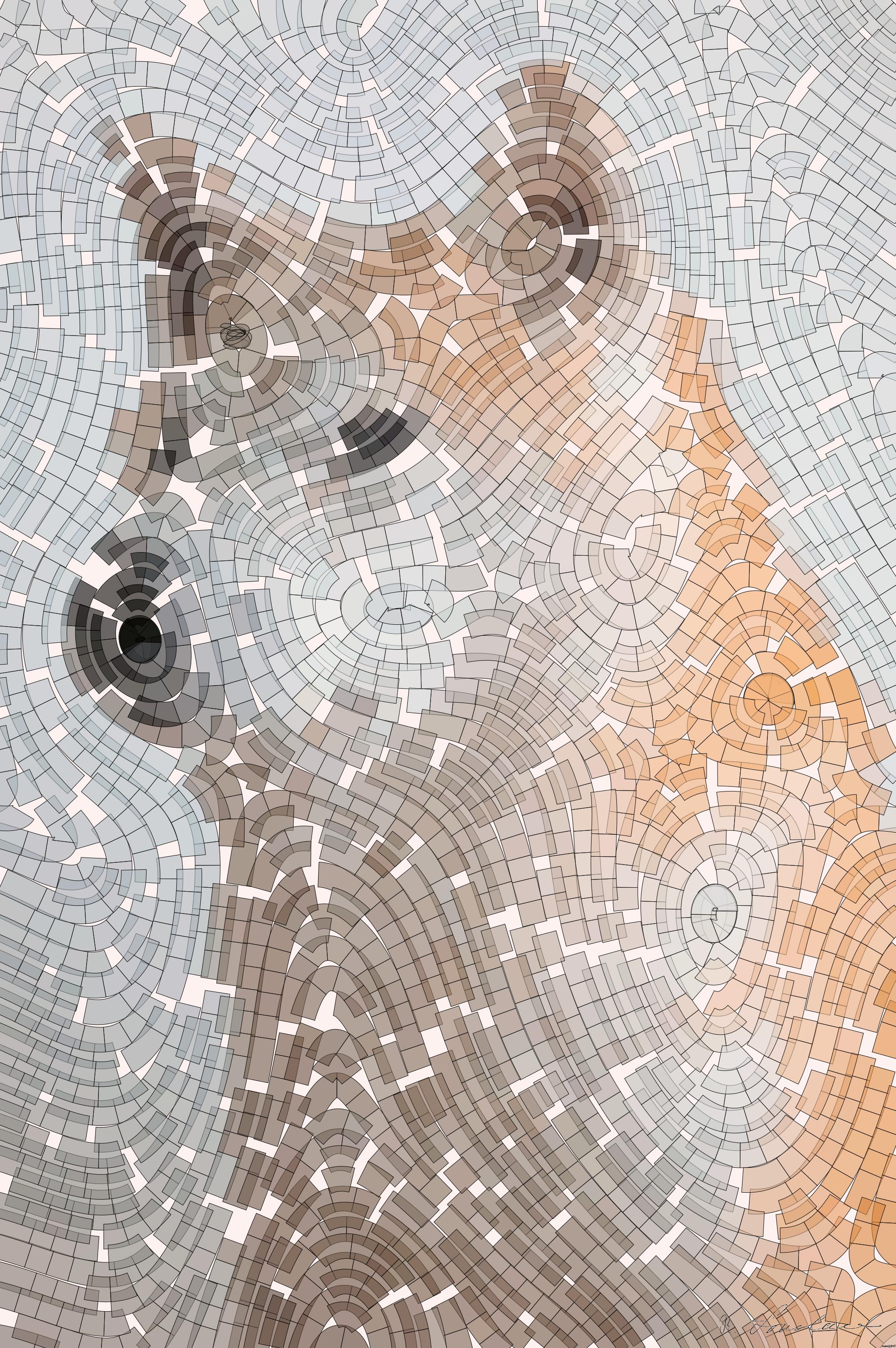 Drawn by bot 7o7BS9KGBnJ7S2o7TiDbRz; art-flowy; a close up of a dog with a white background AI Art