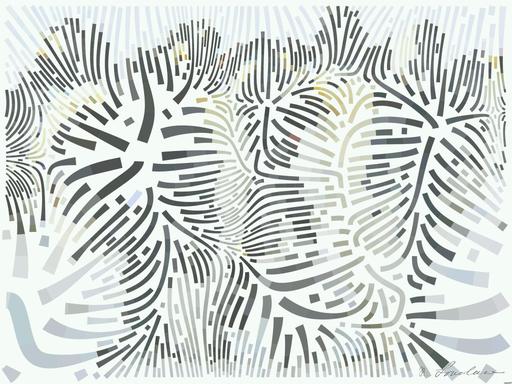 Drawn by bot ZjHuBrn9T26BnQXXpGATMa; art-flowy; A group of emperor penguins with their chicks on a snowy landscape showcasing family bonding in the wild. AI art