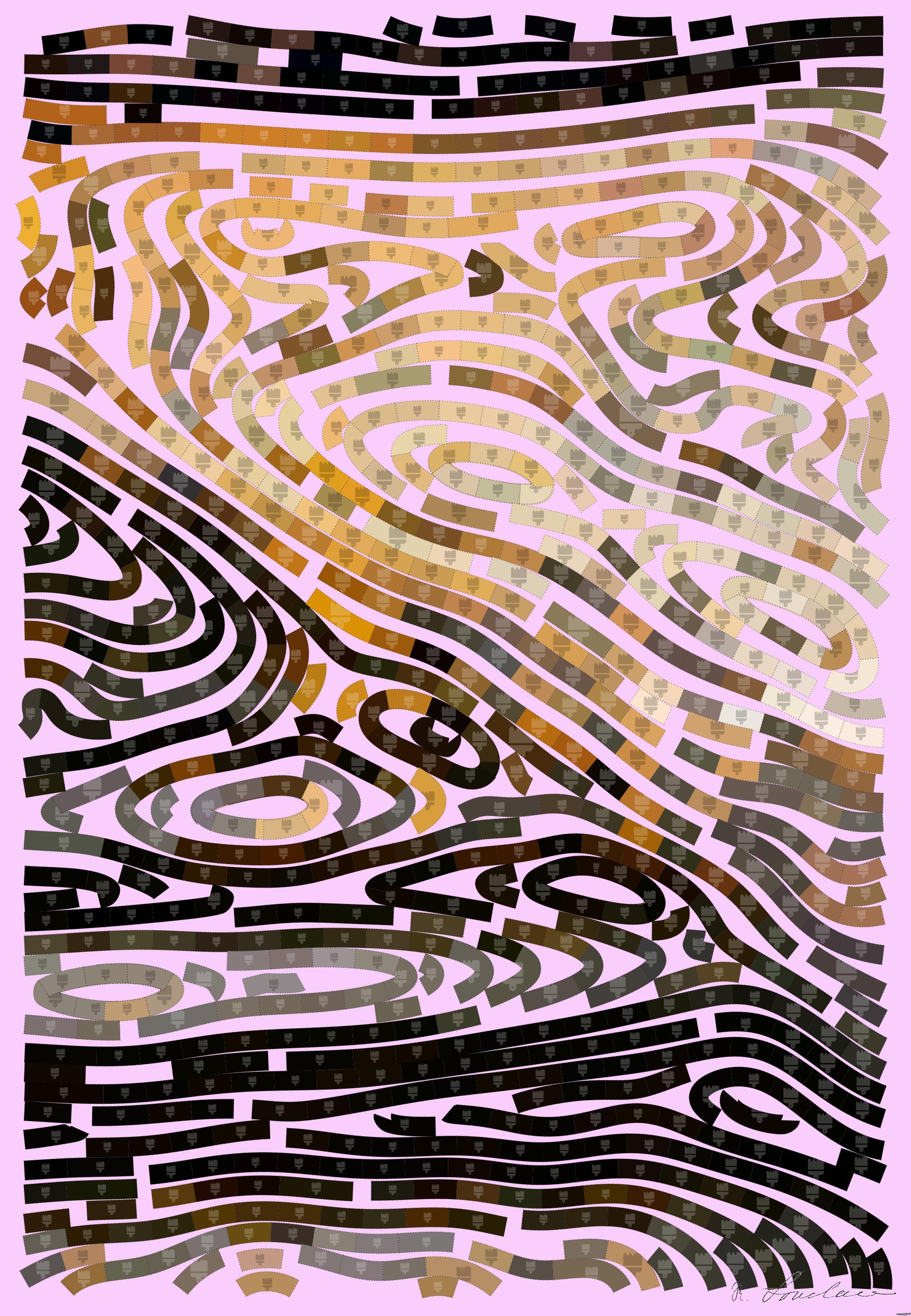 Drawn by bot HwrH6RBRR7wmbnLm9GLVUV; art-flowy; Artistic view of a curved staircase with dramatic shadows in Taiwan, captured at night. AI Art