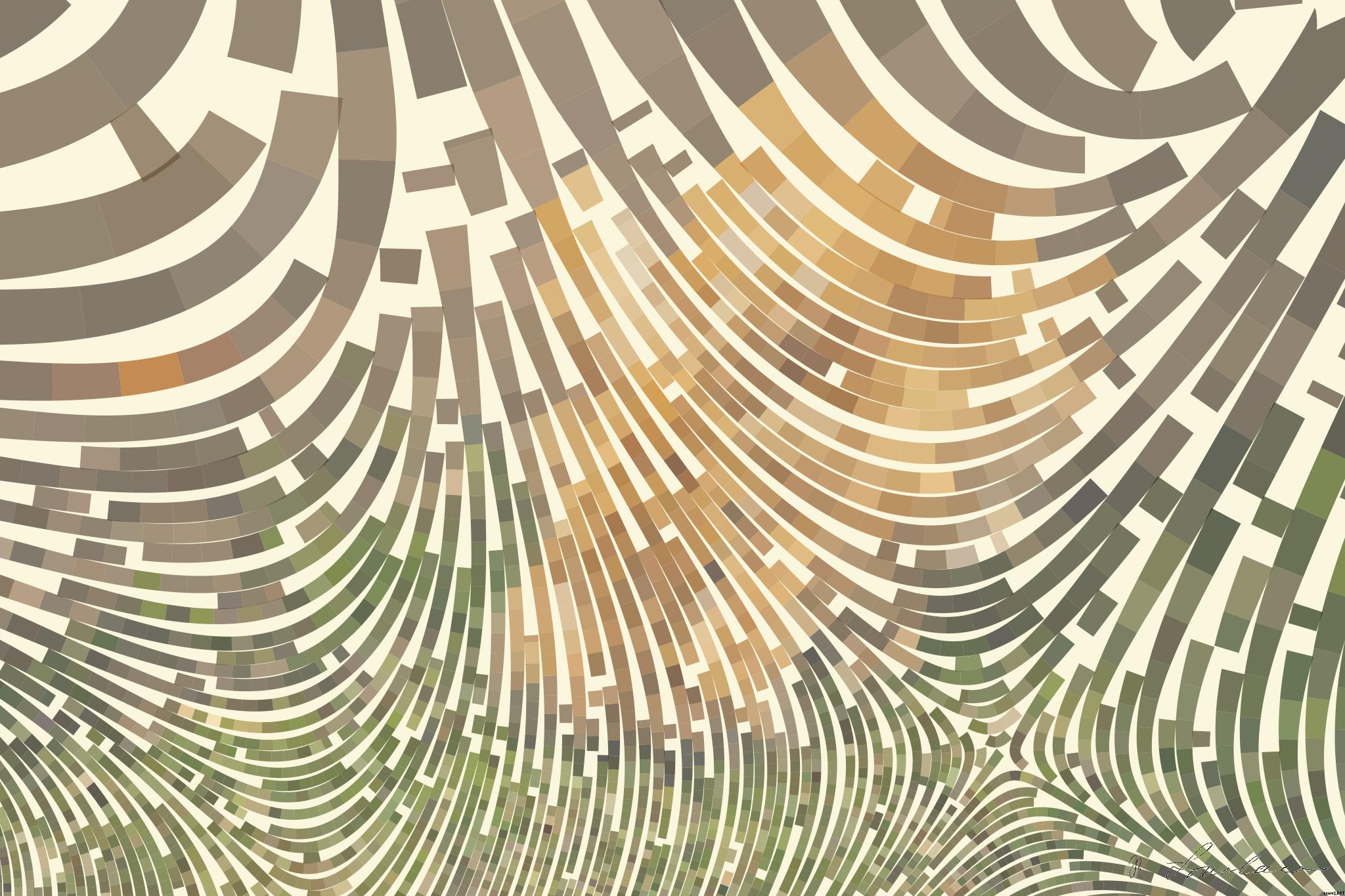 Drawn by bot QhvQ4pNVQmFLehuqoKco4J; art-flowy; a small brown rabbit sitting on top of a lush green field AI Art