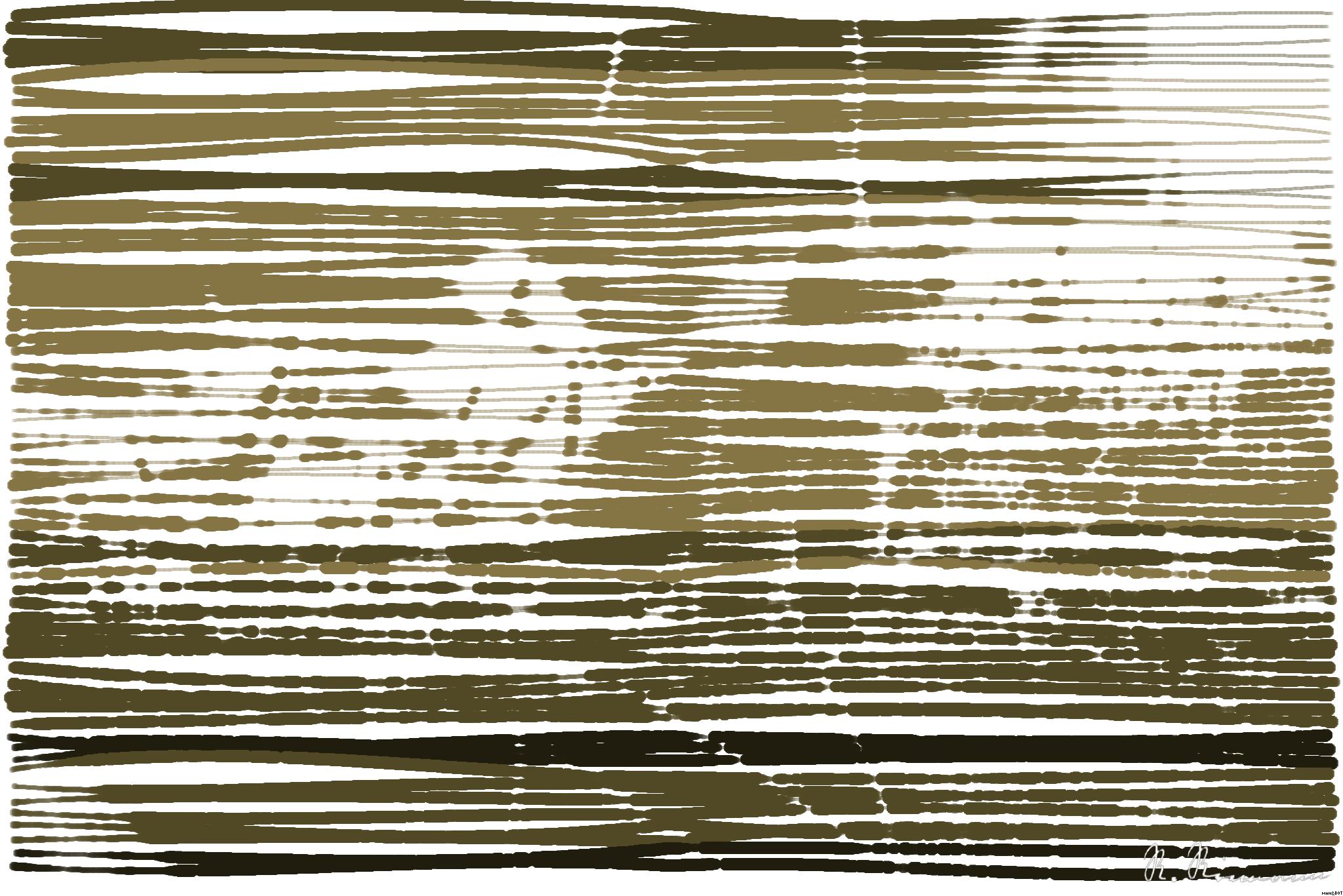 Drawn by bot eMZisywxRig3zCuK2JoJGN; art-linewidth; Adorable bear cub exploring its natural habitat on a sunny morning in the forest. AI Art
