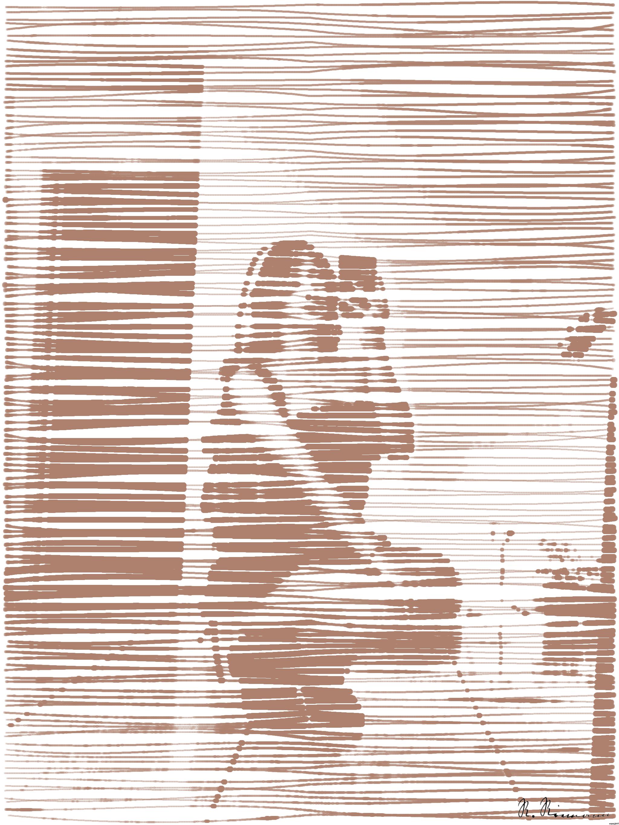 Drawn by bot bF7FnMJcoVR4zZ5hTs4v4R; art-linewidth; artwork for redditgetsdrawnbybot AI Art