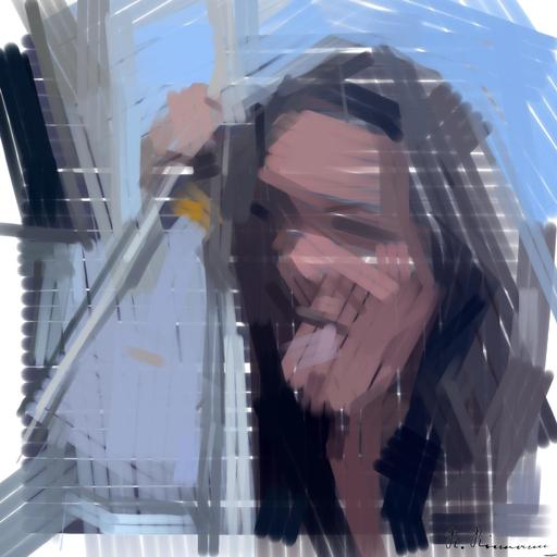 artwork for redditgetsdrawnbybot AI art