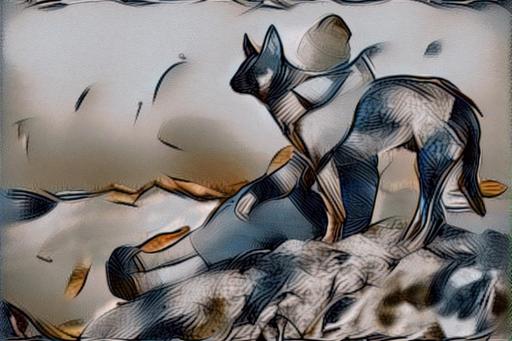 from CC0 photo AI art