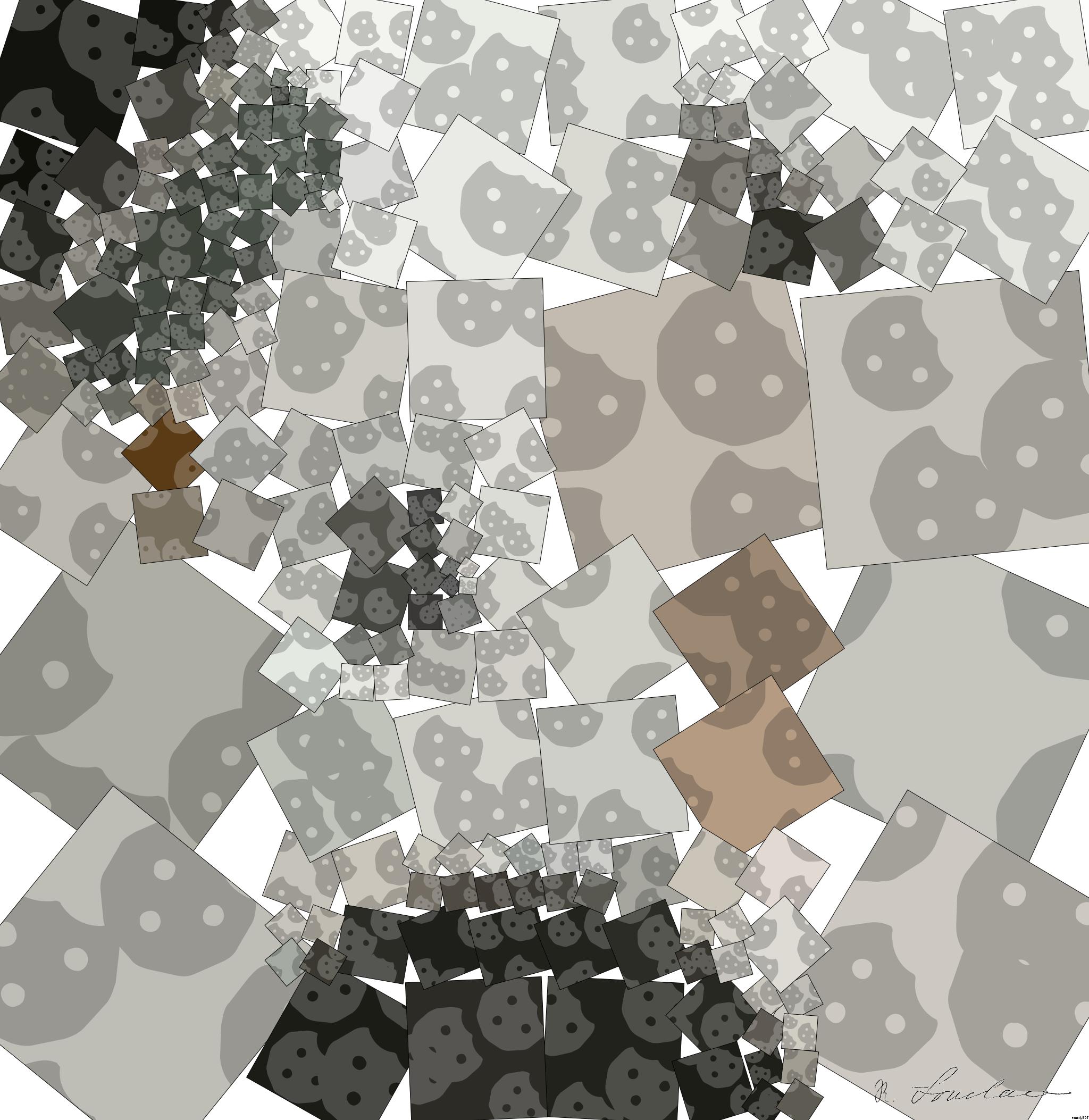 Drawn by bot UnwNtCWEStAxxvorqHYuL9; art-quadrangle; Hand on map with camera, passport, laptop, and coffee, perfect for travel planning inspiration. AI Art