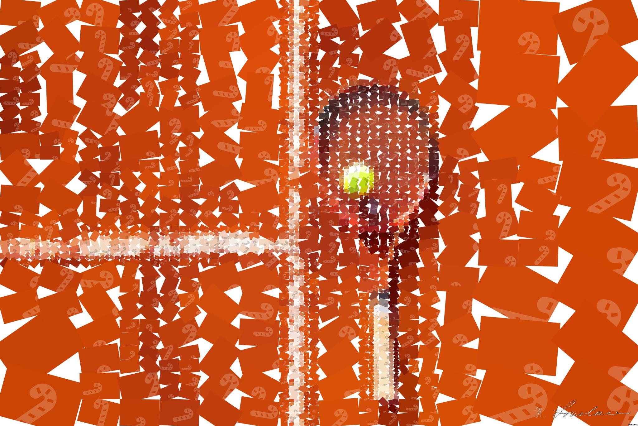 Drawn by bot LkHT75XZmxJmXrfC9Jebts; art-quadrangle; Tennis racket and ball on red clay court, ideal for sports-themed content. AI Art