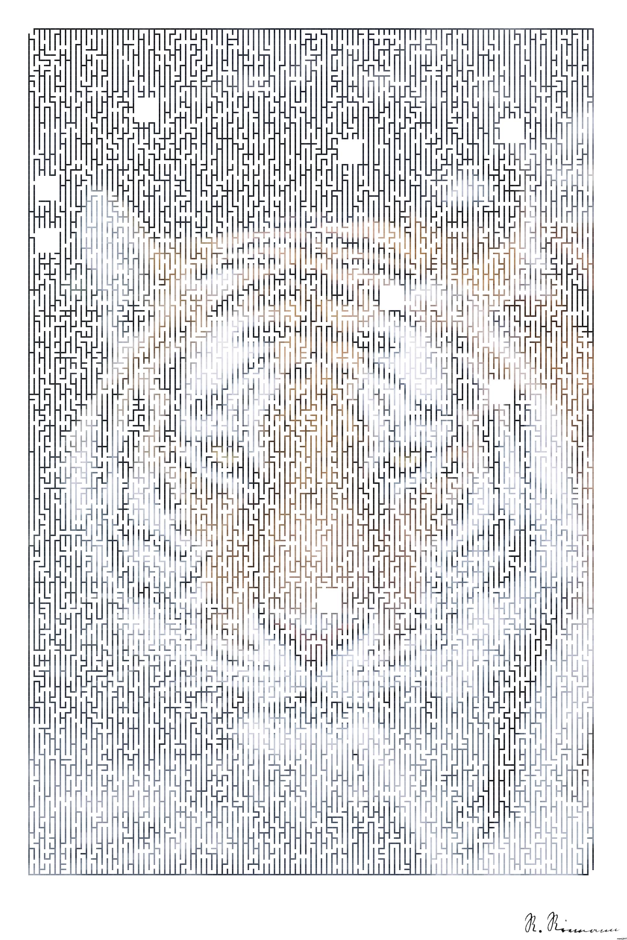 Drawn from photo on Pixabay: None AI Art