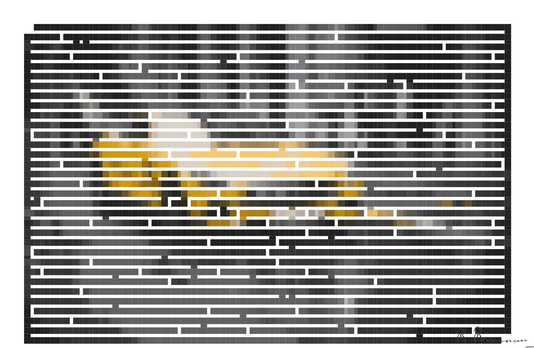 Drawn by bot 4CvHioWVsAPrupxEiYXSrK; art-amaze; yellow Mercedes-Benz coupe on asphalt road near concrete building AI Art