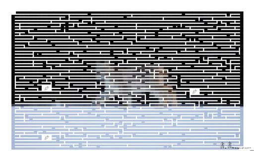 Drawn by bot kxyfyHfAupjJCTp2Nt5oGa; art-amaze; a cat walking across a snow covered field AI art