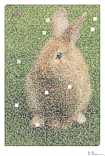 Drawn by bot k326ViEYp6ZcuCc6yLXsfi; art-amaze; Close-up of a cute rabbit sitting on grass outdoors, showcasing its furry features. AI art