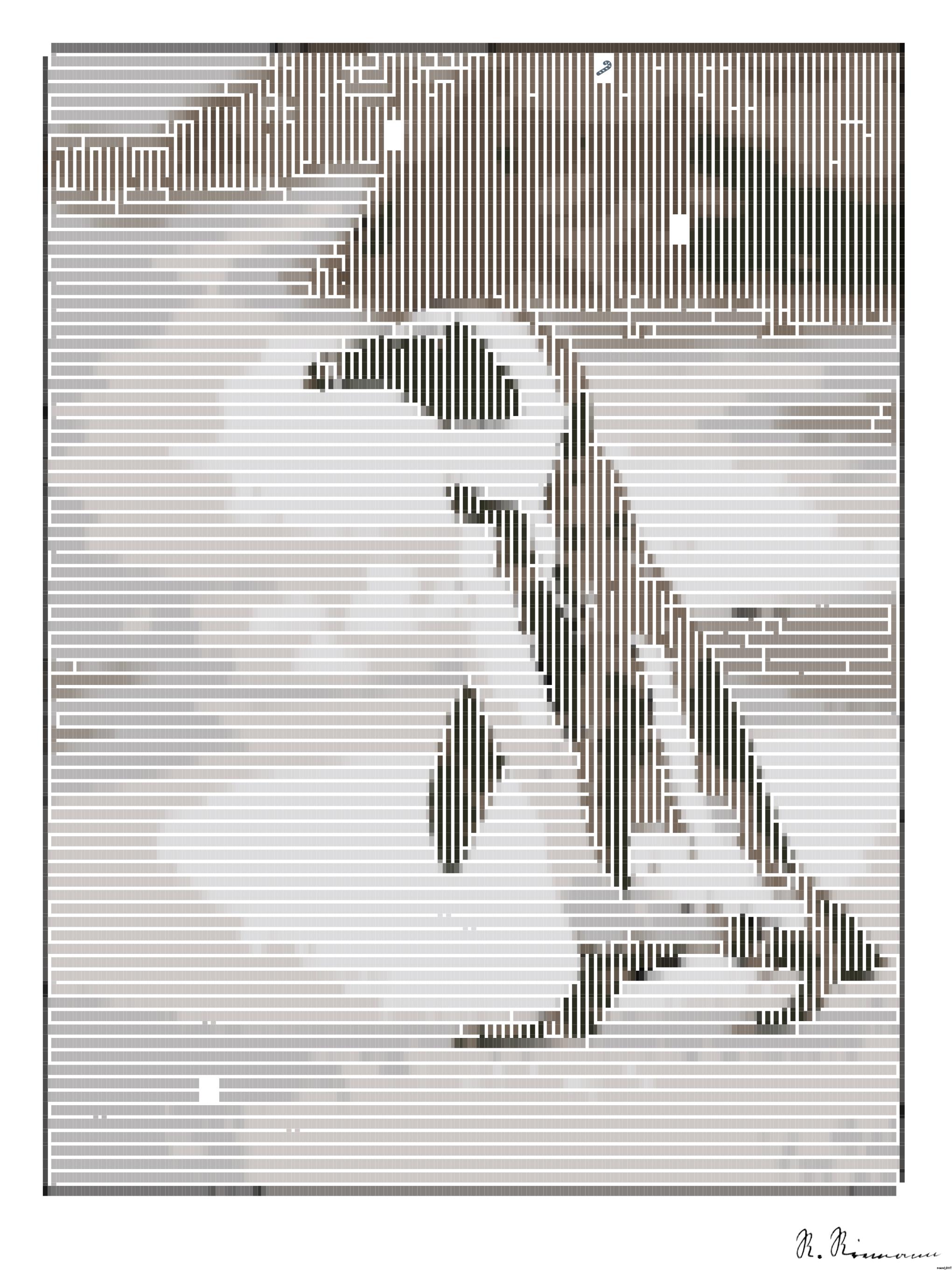 Drawn by bot EimJyzdWKrNS85C7a4SFX5; art-amaze; A solitary African penguin strolls along a sandy beach, showcasing its distinctive black and white feathers. AI Art