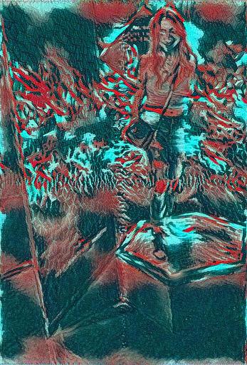 artwork for redditgetsdrawnbybot AI art