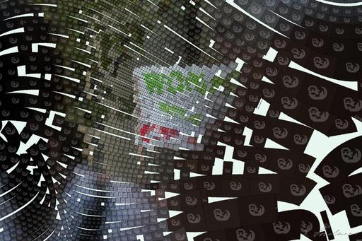 Drawn by bot Q76QV2Wp9idDYVtbDcquxx; art-flowy; a group of people holding signs AI art