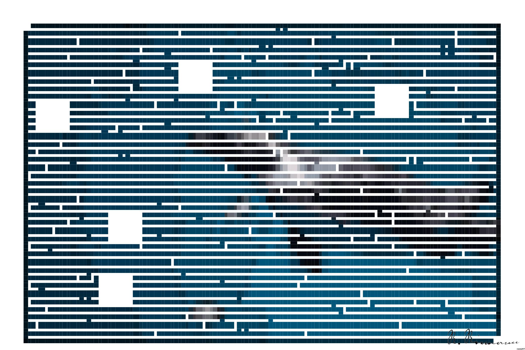 Drawn by bot dUmRjE65fvhg5yjvK987VN; art-amaze; black and white penguin in underwater photography AI Art