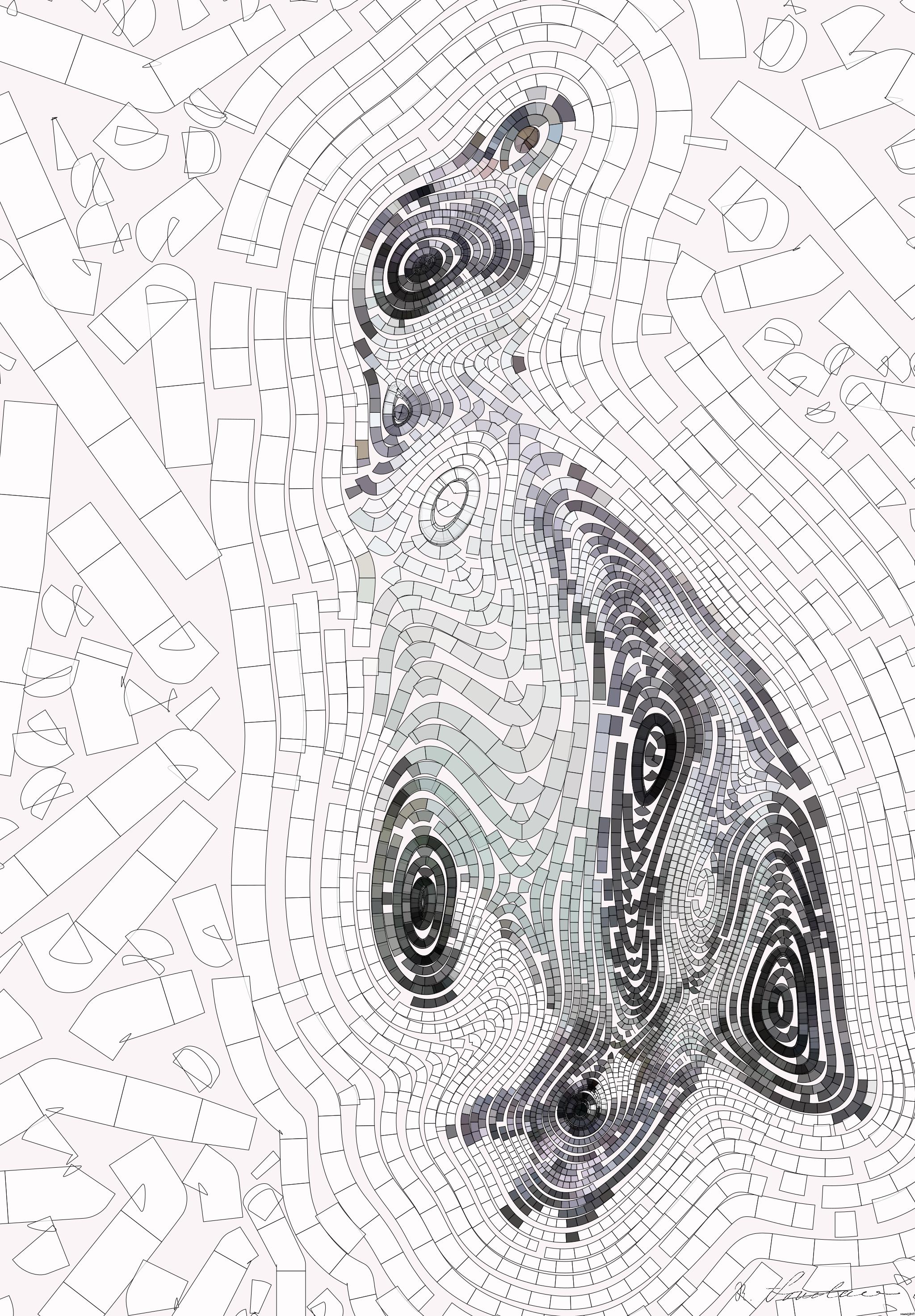 Drawn from photo on Pixabay: None AI Art