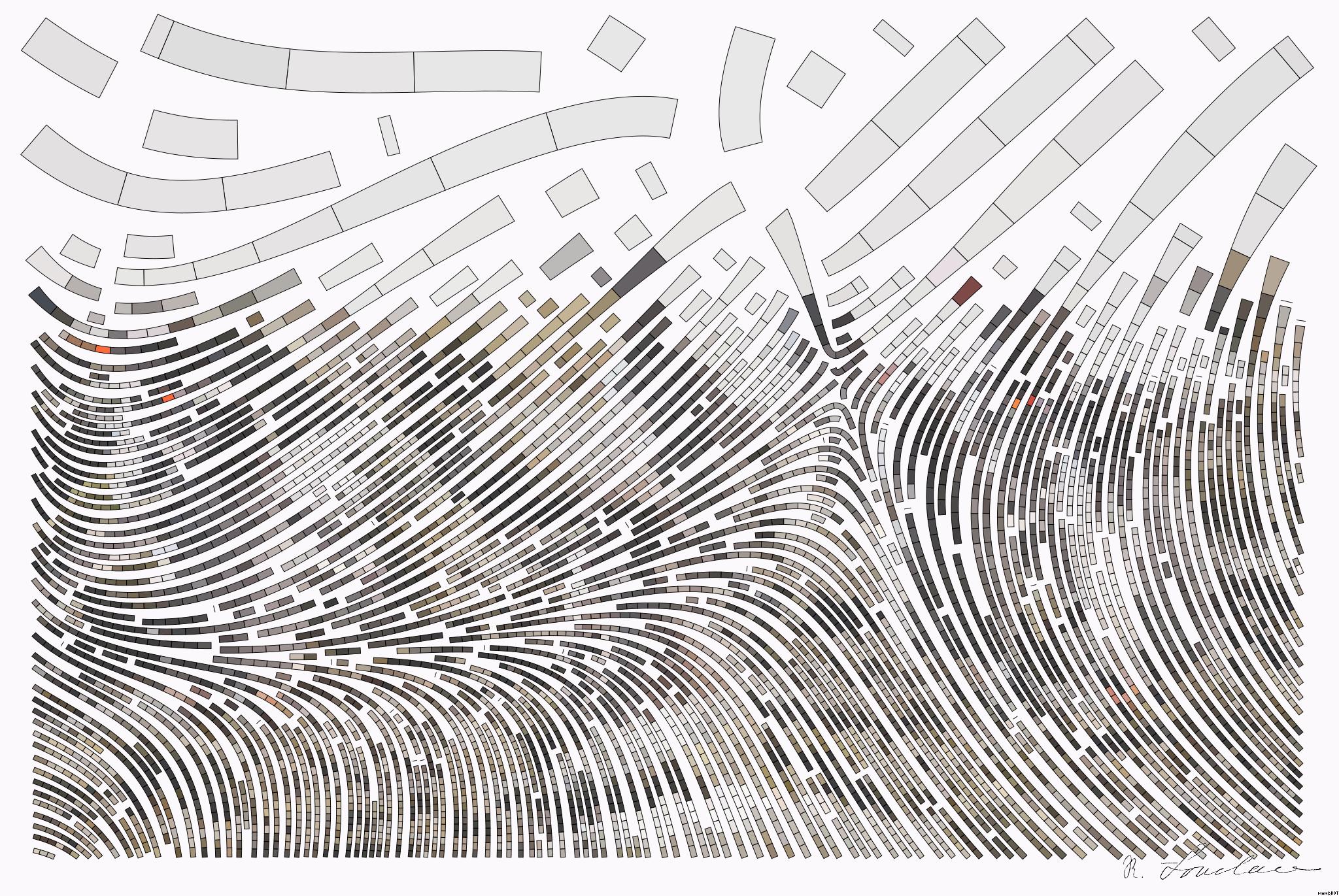 Drawn by bot bGAgkFvjeNf8w9yTWNu6Vt; art-flowy; A Colony of Gentoo Penguin in Antarctica AI Art