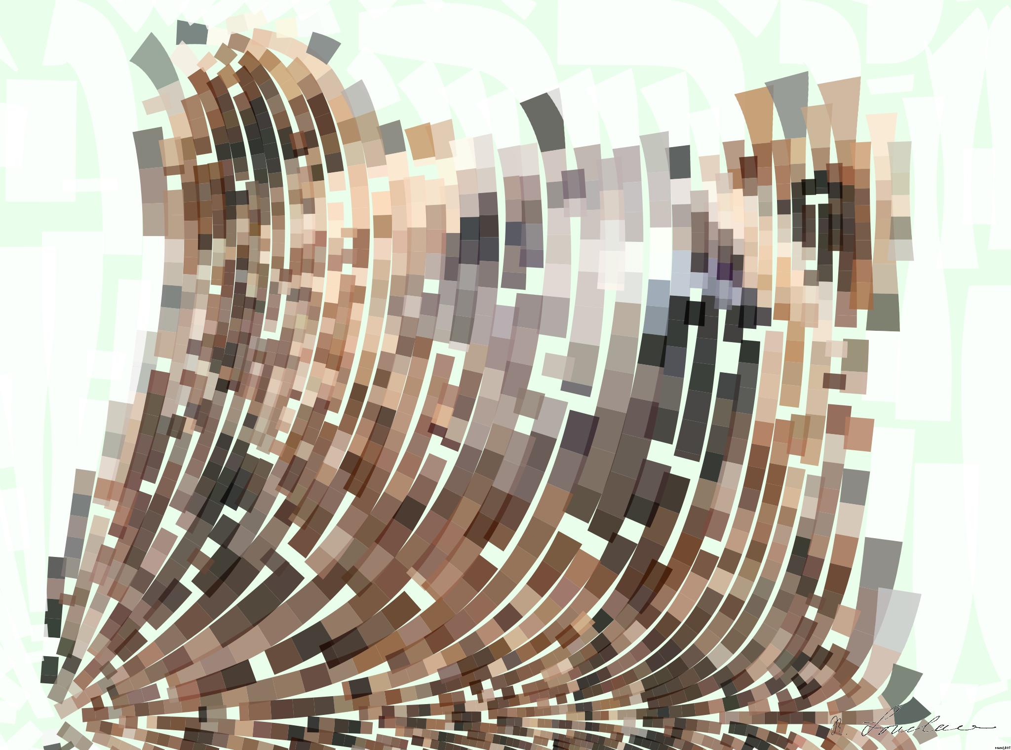 Drawn by bot JP52wfjVKyLSVwp8EKvVZM; art-flowy; Detailed close-up of a brown bear's face, showcasing its expressive eyes and fur texture. AI Art