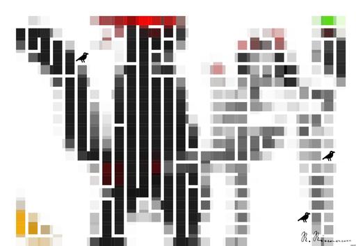 artwork for redditgetsdrawnbybot AI art