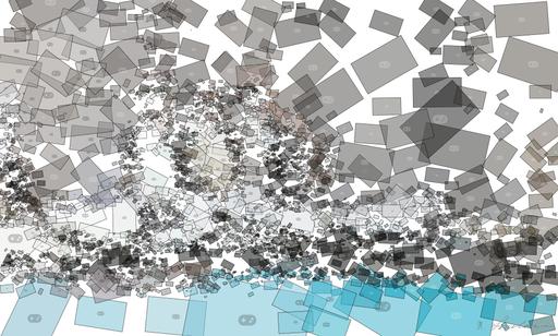 Drawn by bot PFDQG2CzX3iKFSnPV3qbAr; art-quadrangle; Group of Humboldt penguins gathering on rocks near the water's edge in a zoo setting. AI art