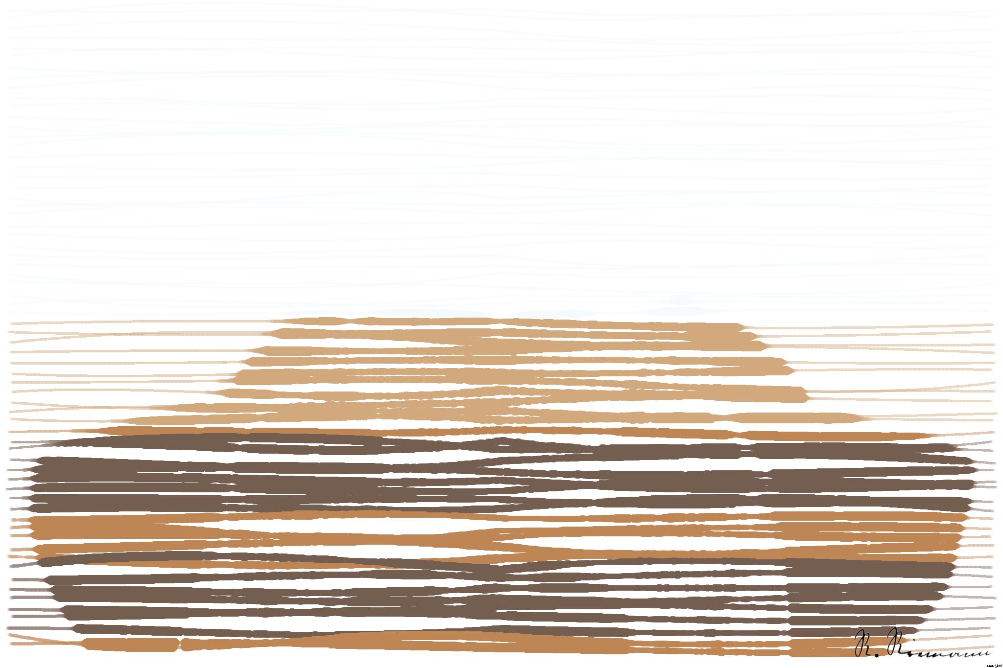 Drawn by bot LfZgvRf45dqfqTVYDvwimm; art-linewidth; Adorable close-up of a brown dog's face with a curious expression and focus on its eyes and nose. AI Art