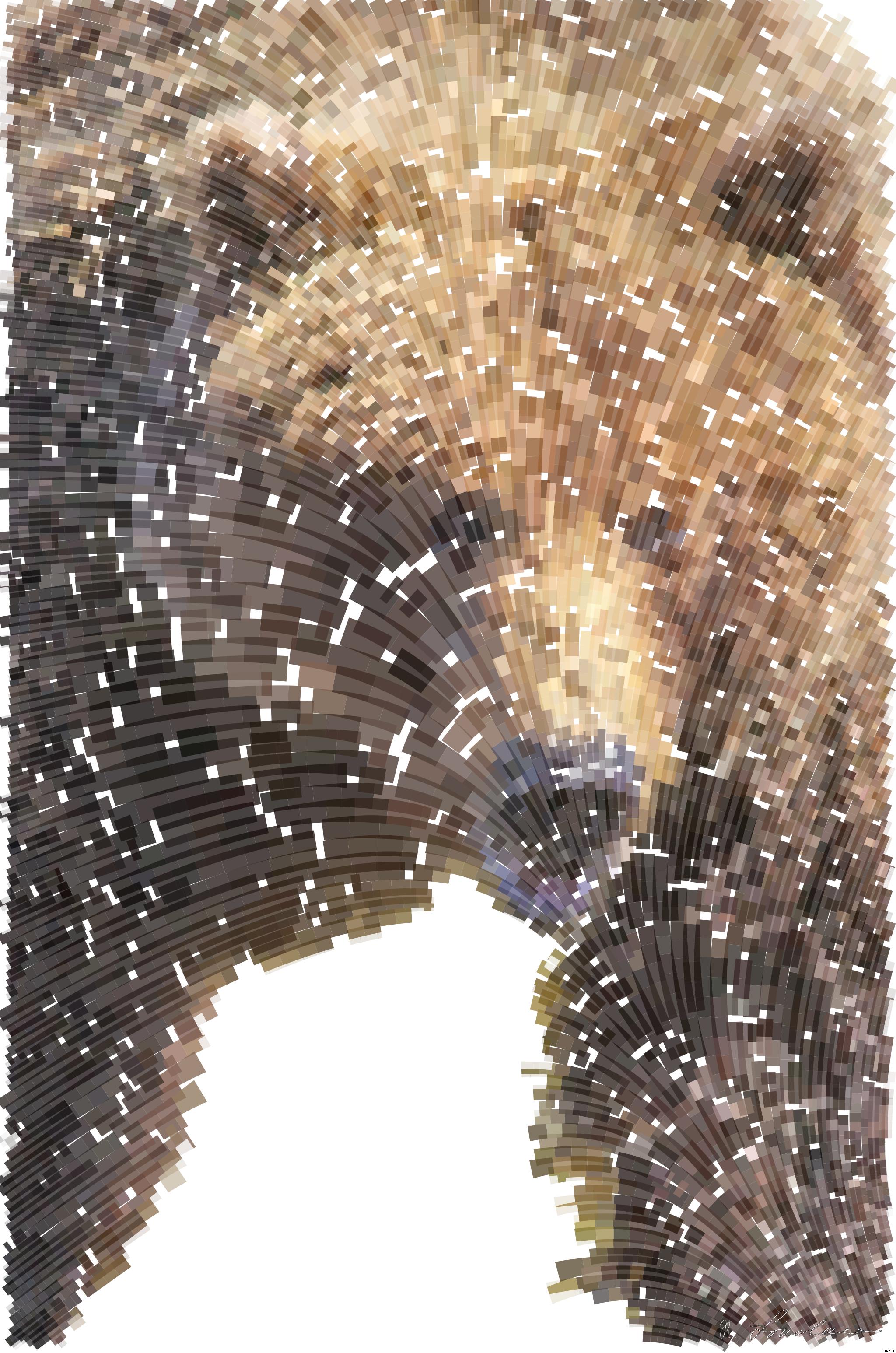 Drawn by bot Zjiysq5edxK9LtmV8EppLA; art-flowy; brown bear on green grass during daytime AI Art