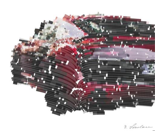 Drawn by bot bCWaVvbtWaHm46Vyzy7hKi; art-flowy; Sleek red sports car parked on a charming historic street in Prague, highlighting urban elegance and powerful design. AI art