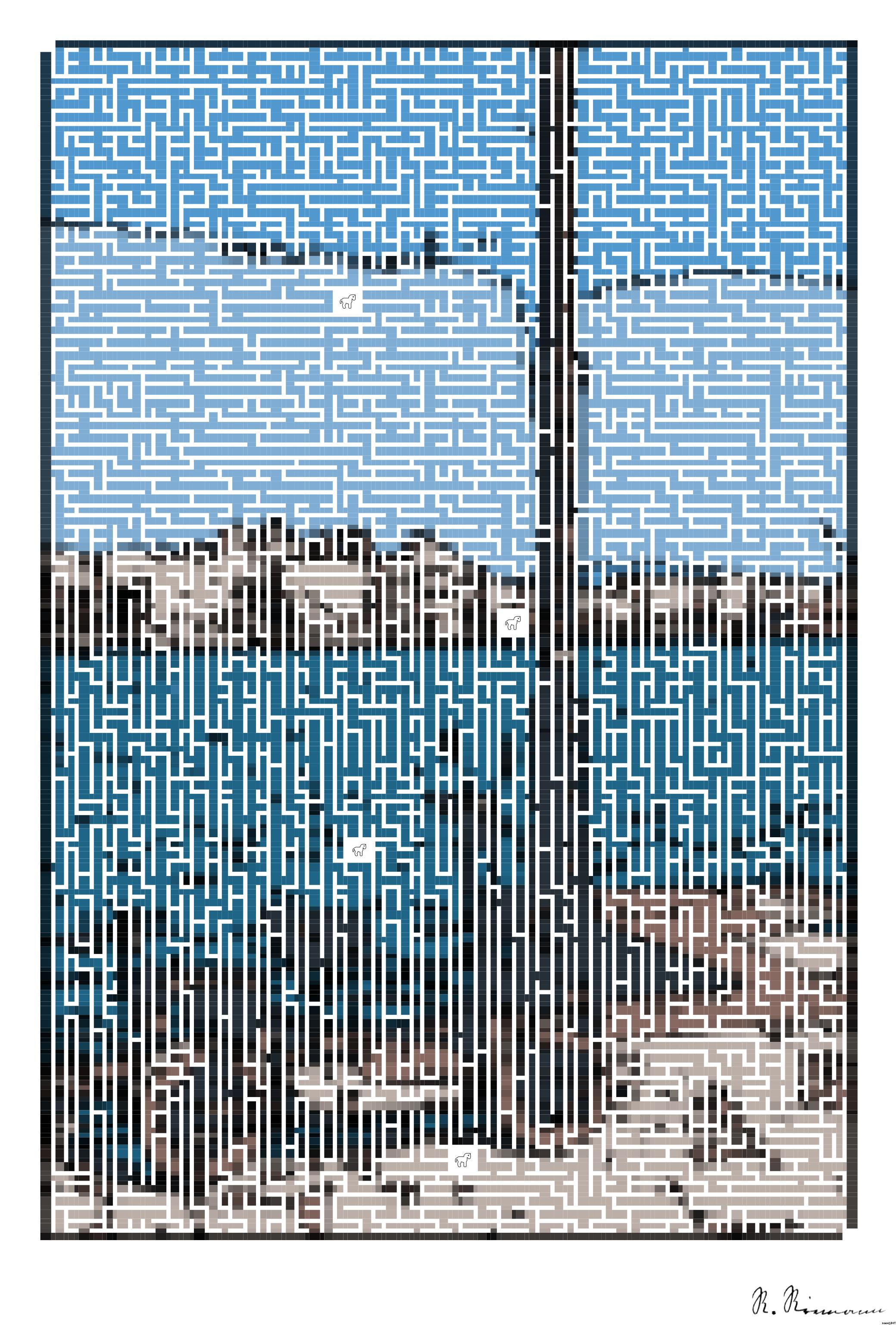Drawn by bot JQSzXa4TRrYLNgKTYDsq8b; art-amaze; A colorful scooter parked by a scenic seaside promenade under a clear blue sky. AI Art