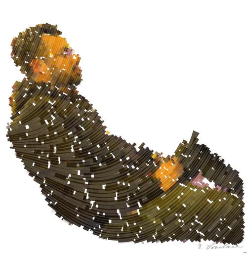 Drawn by bot PnaXVz9mrVGUstf2noZQV3; art-flowy; artwork for redditgetsdrawnbybot AI art