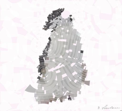 Drawn by bot FSiYZhsS4CBvj6RpZ7kxj4; art-flowy; A Chinstrap penguin stands on a snow-covered rocky terrain in Antarctica, showcasing its natural habitat. AI art