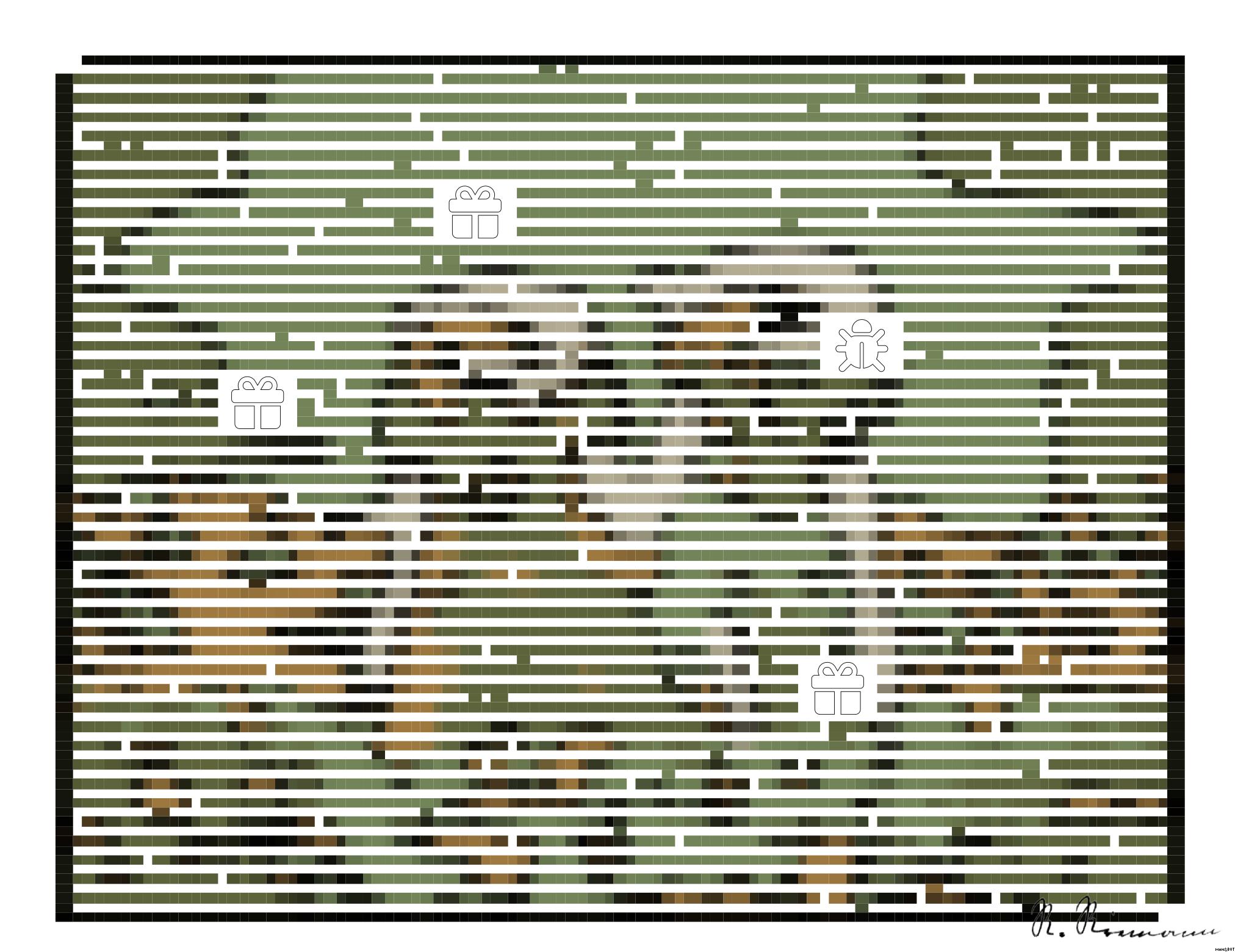 Drawn by bot Kg3AXJYYCiqpcWrLD28cEp; art-amaze; Adorable golden retriever puppies sitting in a field of flowers, enjoying a sunny day. AI Art