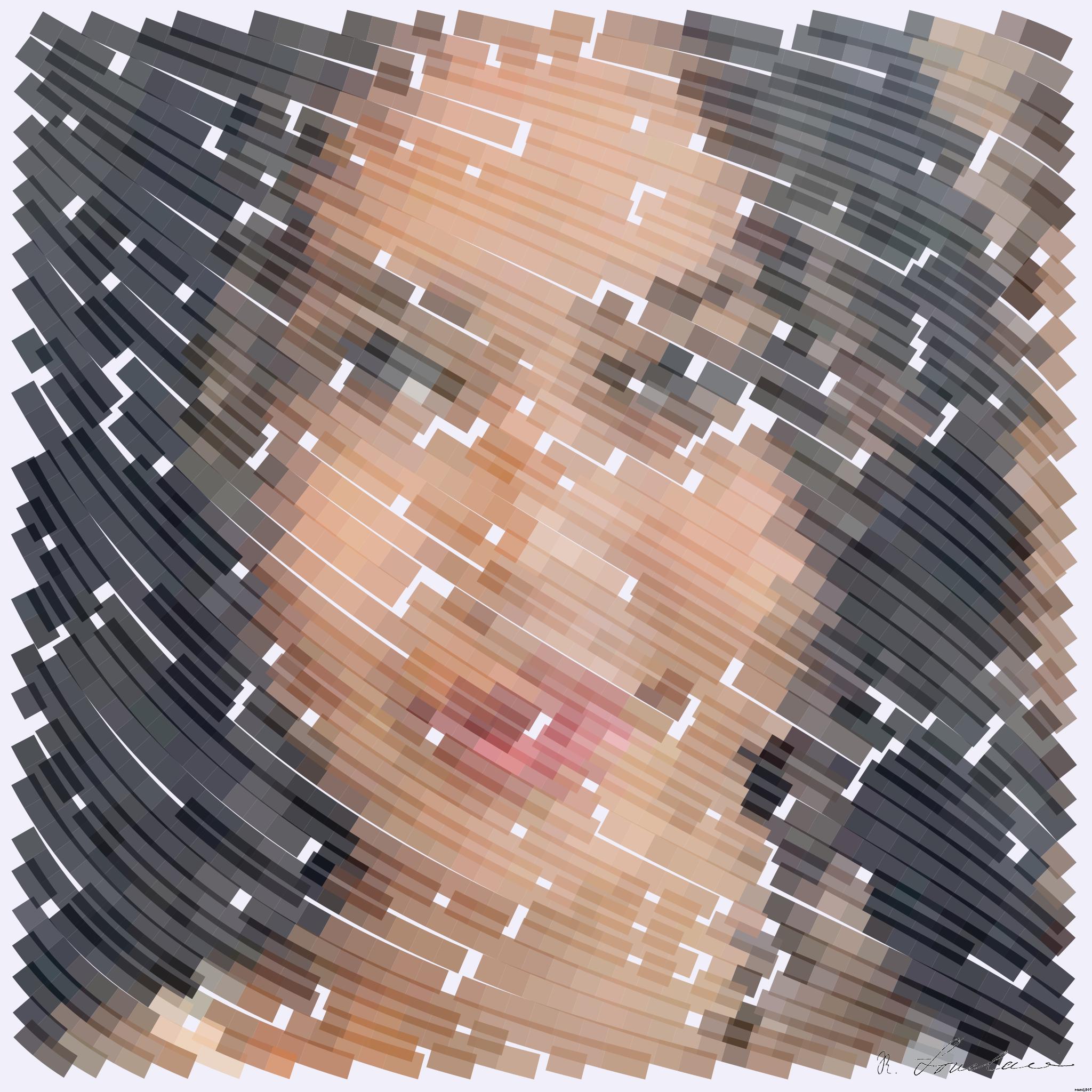Drawn by bot KVkSfCzdUX4JUxUwjwoD3J; art-flowy; artwork for redditgetsdrawnbybot AI Art