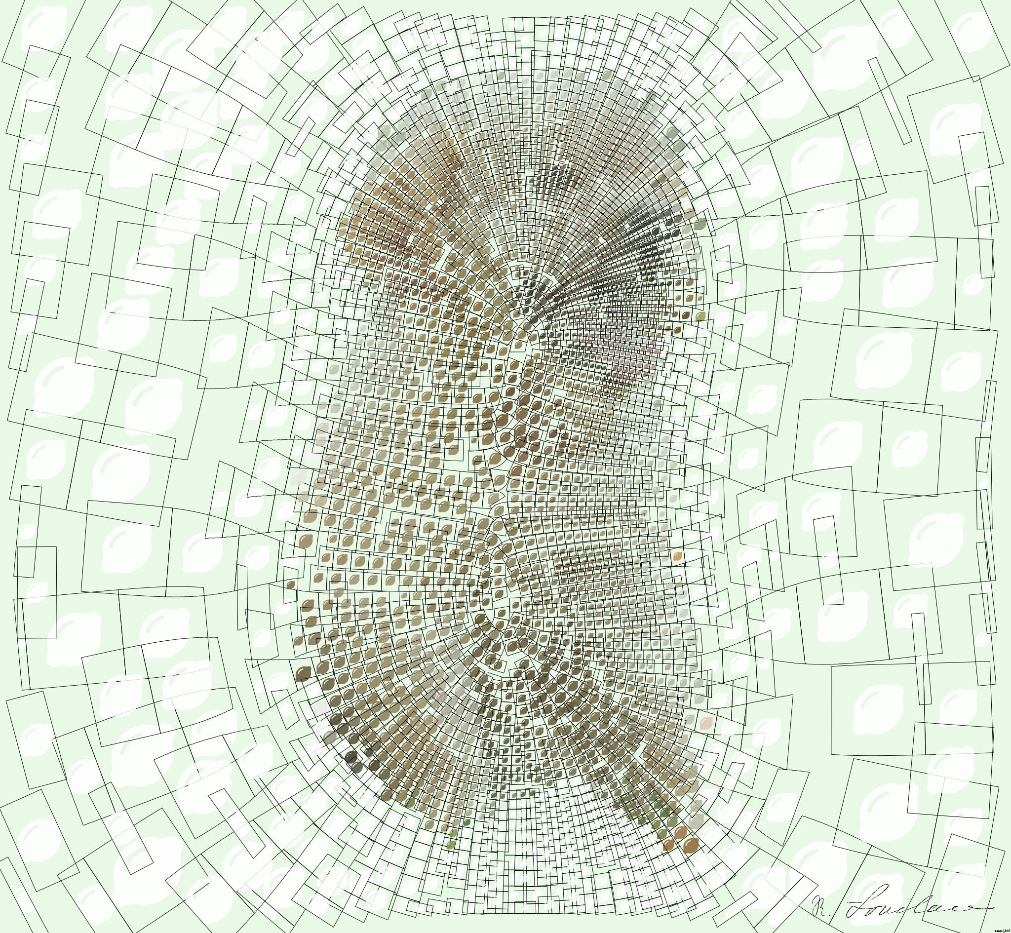 Drawn by bot o7z5ZgtaLSDXBSQVgPw7zX; art-flowy; Adorable golden retriever puppies sitting in a field of flowers, enjoying a sunny day. AI Art