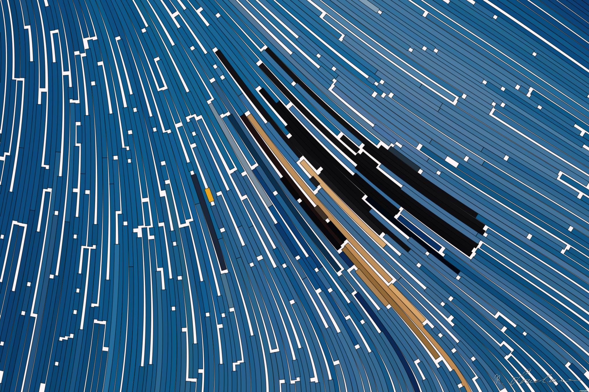 Drawn by bot TY7Hi5eUNxV5BNTpN9mRaW; art-flowy; a ping pong paddle and an orange on a blue ping pong table AI Art